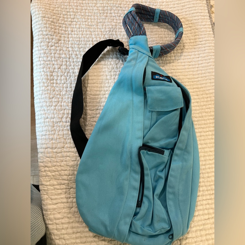 Kavu Sky Blue Sling Backpack